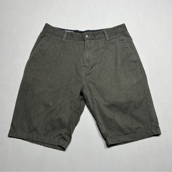 Volcom Vmonty Modern Chino Shorts-Dk Gray/Sz 32 - Picture 1 of 11